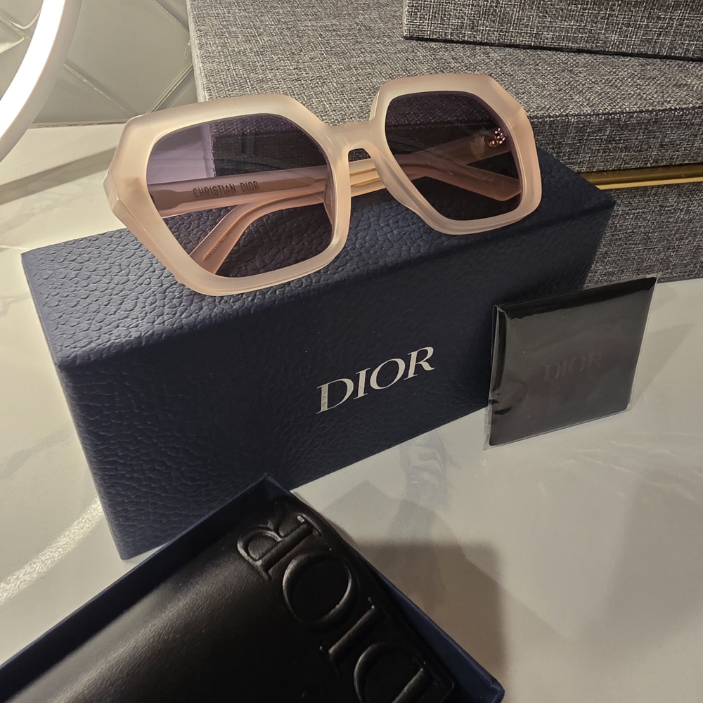 Dior Midnight Pink Matte Sunglasses NIB